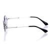 Іміджеві сонцезахисні окуляри 10097 срібні з сірою лінзою 