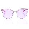 Іміджеві сонцезахисні окуляри 10318 фіолетові з фіолетовою лінзою 