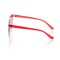 Имиджевые сонцезащитные очки 10321 серебряные с красной линзой . Photo 3