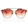 Жіночі сонцезахисні окуляри 6925 коричневі з коричневою лінзою 