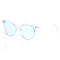 Іміджеві сонцезахисні окуляри 10343 прозорі з блакитною лінзою . Photo 1