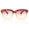 Женские сонцезащитные очки 6928 коричневые с коричневой линзой . Photo 2