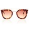 Женские сонцезащитные очки 6955 коричневые с коричневой линзой . Photo 2