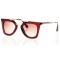 Женские сонцезащитные очки 6981 коричневые с коричневой линзой . Photo 1