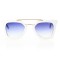 Женские сонцезащитные очки 6983 бежевые с серой линзой . Photo 2