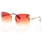 Женские сонцезащитные очки 7094 коричневые с коричневой линзой . Photo 1