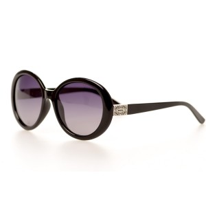 INVU сонцезащитные очки 10620 чёрные с фиолетовой линзой 
