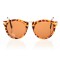 Женские сонцезащитные очки 7454 леопардовые с коричневой линзой . Photo 2