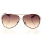 Жіночі сонцезахисні окуляри Краплі 8347 бронзові з коричневою лінзою . Photo 2