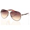 Жіночі сонцезахисні окуляри Краплі 8347 бронзові з коричневою лінзою . Photo 1