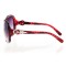 Женские сонцезащитные очки Классика 4367 красные с фиолетовой линзой . Photo 3