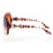 Женские сонцезащитные очки Классика 4384 коричневые с коричневой линзой . Photo 3