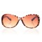 Женские сонцезащитные очки Классика 4425 коричневые с коричневой линзой . Photo 2
