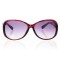 Женские сонцезащитные очки Классика 4428 красные с фиолетовой линзой . Photo 2