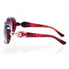 Жіночі сонцезахисні окуляри Класика 4428 червоні з фіолетовою лінзою 