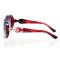Женские сонцезащитные очки Классика 4428 красные с фиолетовой линзой . Photo 3