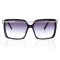 Женские сонцезащитные очки Классика 5030 чёрные с фиолетовой линзой . Photo 2