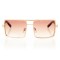 Женские сонцезащитные очки Классика 5031 коричневые с коричневой линзой . Photo 2