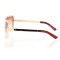 Женские сонцезащитные очки Классика 5031 коричневые с коричневой линзой . Photo 3
