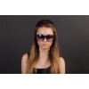 Жіночі сонцезахисні окуляри Класика 5042 фіолетові з синьою лінзою 
