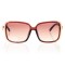 Женские сонцезащитные очки Классика 5046 коричневые с коричневой линзой . Photo 2