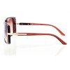 Женские сонцезащитные очки Классика 5050 коричневые с коричневой линзой 