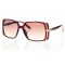 Женские сонцезащитные очки Классика 5050 коричневые с коричневой линзой . Photo 1