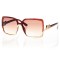 Женские сонцезащитные очки Классика 5053 коричневые с коричневой линзой . Photo 1