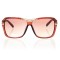 Женские сонцезащитные очки Классика 5054 коричневые с коричневой линзой . Photo 2