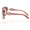 Женские сонцезащитные очки Классика 5054 коричневые с коричневой линзой . Photo 3