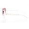 Женские сонцезащитные очки Классика 5068 белые с коричневой линзой . Photo 3