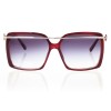Женские сонцезащитные очки Классика 5099 красные с фиолетовой линзой 