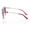 Женские сонцезащитные очки Классика 5099 красные с фиолетовой линзой . Photo 3