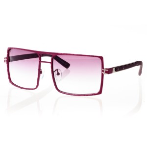 Женские сонцезащитные очки Классика 5649 фиолетовые с фиолетовой линзой 