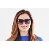 Жіночі сонцезахисні окуляри Класика 8401 чорні з сірою лінзою 