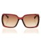 Женские сонцезащитные очки Классика 8414 коричневые с коричневой линзой . Photo 2