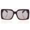 Женские сонцезащитные очки Классика 8527 чёрные с серой линзой . Photo 2