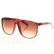 Женские сонцезащитные очки Классика 8528 леопардовые с фиолетовой линзой . Photo 1