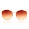 Женские сонцезащитные очки 8353 золотые с коричневой линзой . Photo 2