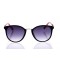 Женские сонцезащитные очки Классика 10125 чёрные с чёрной линзой . Photo 2