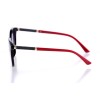 Жіночі сонцезахисні окуляри Класика 10125 чорні з чорною лінзою 