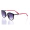Жіночі сонцезахисні окуляри Класика 10125 чорні з чорною лінзою . Photo 1