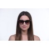 Жіночі сонцезахисні окуляри Класика 10129 коричневі з коричневою лінзою 