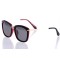 Женские сонцезащитные очки Классика 10134 чёрные с чёрной линзой . Photo 1