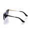 Женские сонцезащитные очки Классика 10184 чёрные с чёрной линзой . Photo 3