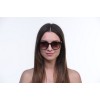 Жіночі сонцезахисні окуляри Класика 10189 коричневі з коричневою лінзою 