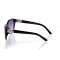 Женские сонцезащитные очки Классика 10191 чёрные с фиолетовой линзой . Photo 3
