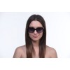 Жіночі сонцезахисні окуляри Класика 10191 чорні з фіолетовою лінзою 