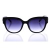 Жіночі сонцезахисні окуляри Класика 10199 чорні з чорною лінзою 