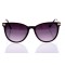 Женские сонцезащитные очки Классика 10200 чёрные с чёрной линзой . Photo 2